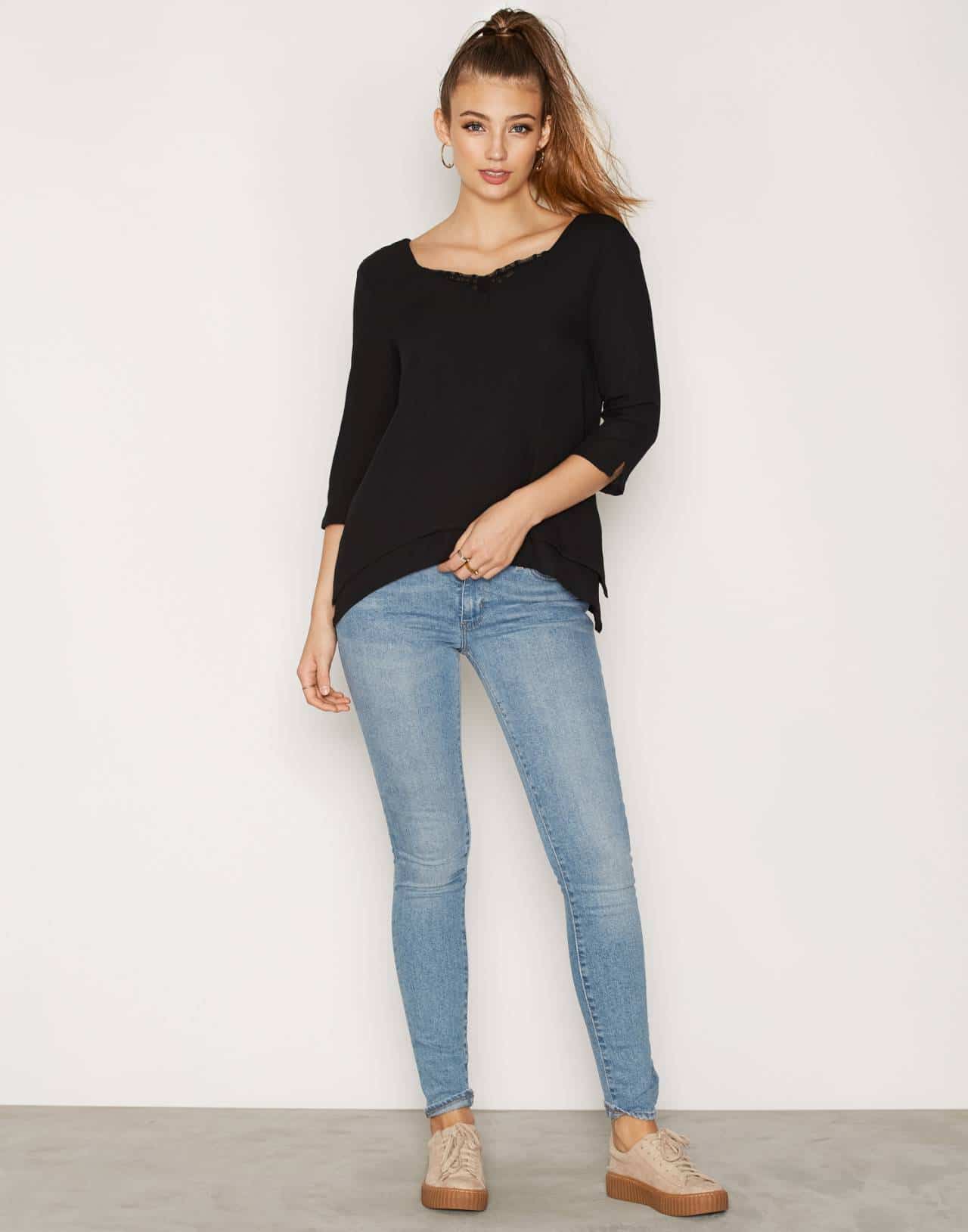 OBJELEA LACE 3/4 TOP EX HS - Imagen 3